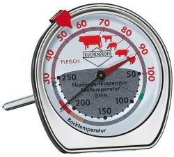 Kuchenprofi - Combined Thermometer Roast oven Stainless Steel