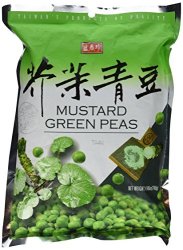 Taiwan Roasted Wasabi Hot Green Peas 30 Packets - 8.46 Oz 240 G - No Starch No Wheat Flour