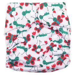 Fancypants Bamboo Cloth Nappy - Butterfly