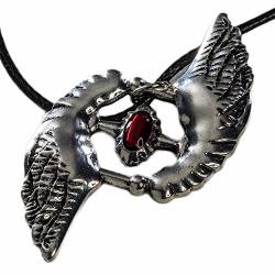Xcostume 2019 Devil May Cry 5 Nero Necklace Costume Pendant Accessories Halloween Cosplay For Men Boys Adult