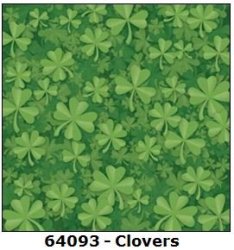 12x12" Green Clovers Pattern Paper