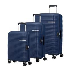 American Tourister Lift Off Luggage Set 3 Pce-bl ME5 01904