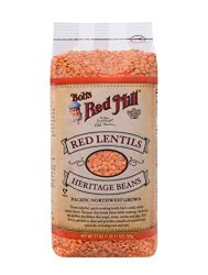 Bob?s Red Mill Beans Red Lentils 27-OUNCES Pack OF4