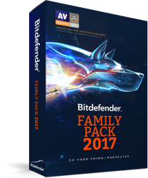 BitDefender Family Pack 2017 Unlimited Devices 1 Year Esd Please Note This Is A Download Version Only