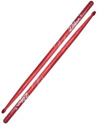 Zildjian Z5ANR Hickory Series 5A Nylon Drum Stick Red