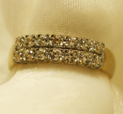 0.50CTW Eternity Band In 9CT Gold 5.2G Size P 7.75