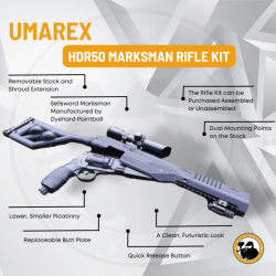 Umarex HDR50 Roni Rifle Kit