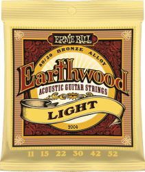 2004 Earthwood Light 80 20 Bronze Acoustic String Set 11 - 52