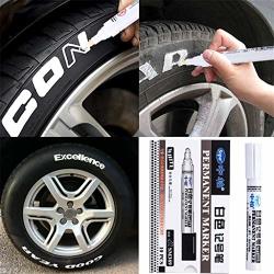 1pcs / 3pcs Waterproof Paint Pen Car Tire Tread Glass Metal Marker