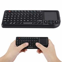 Serounder 2.4GHZ Wireless Touchpad Keyboard RT-MWK02 Rechargeable Ultra-thin MINI USB Backlit Keyboard For Htpc PS3 PS4 Xbox 360 And Xbox One