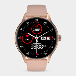 Volkano Fit Soul Series Pink Silicone Smart Watch