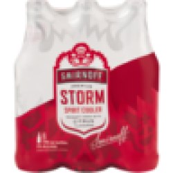 Storm Premium Spirit Cooler Bottles 6 X 300ML