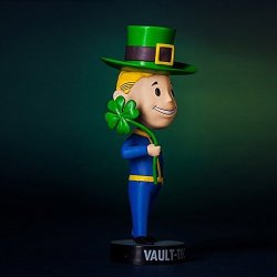 Fallout 3: Vault Tec Pip Boy Luck Bobblehead Figure Toy - 5