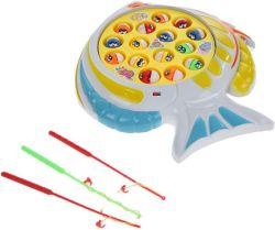 Fishing Educational Toy With 3 Fishing Rod And 15 Fish