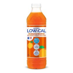 Low-cal Mango & Orange Flavoured Concentrated Fruit Squash 1L