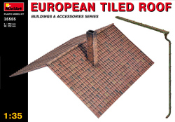 Miniart 1 35 European Tiled Roof