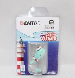 Emtec M337 - Usb 2.0 - Whale - 8gb