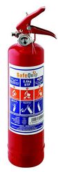 Safe Quip 0.6kg Dcp Fire Extinguisher With Bracket - Red