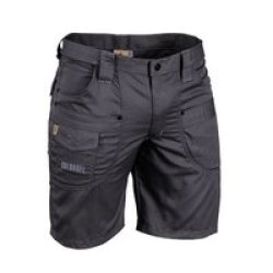 Kalahari Brb 00205 Men& 39 S Adjustable Shorts Charcoal 34