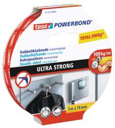 Powerbond Ultra Strong Double Sided Mounting Tape 5M X 19MM