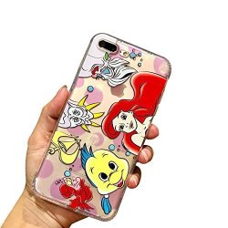 For Iphone 6 S Case Princess Little Mermaid Ariel Alice In Wonderland Soft Back Protector Case Cover For Iphone 6 6S 01