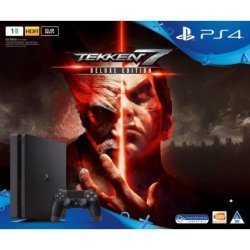 Sony PlayStation 4 Slim 1TB Game Console with Tekken 7 Deluxe Edition