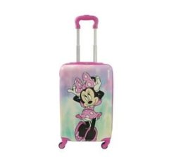 - Disney - Minnie Mouse Carry-on Spinner Suitcase - Pastel Print