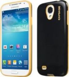 Capdase Black And Yellow Soft Jacket Glimma Shell Case For Samsung Galaxy S4
