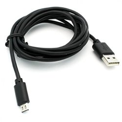 Premium Black 10FT Long USB Cable Rapid Charger Sync Power Wire Cord For Straight Talk LG Rebel LTE - Straight Talk LG Sunrise