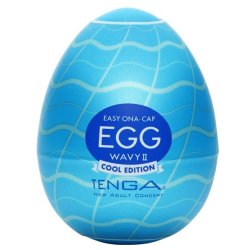 Tenga - Egg Wavy II Cool Edition 1 Piece