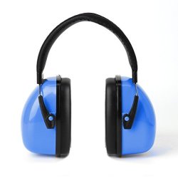 Scastoe Safety Ear Muffs Hearing Protection Ear Muffs Cover Noise Cancelling Earmuffs Blue