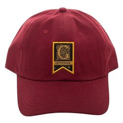 Bioworld Harry Potter Traditional Adjustable Hat Cap Gryffindor