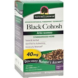 Nature's Answer Black Cohosh Root Stndrdz 60 Vcap EA-1
