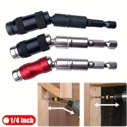 Upgrade Your Electric Screwdriver With This Hex Magnetic Ring Screwdriver Set - Quick Change Holder & Magnetic Holder Included