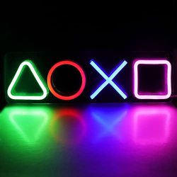 gamer neon wall light