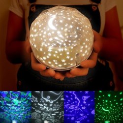 Starry Cosmos Star LED USB Night Light Sky Projector Bedroom Lamp Kids Xmas Gift
