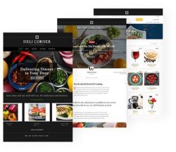 Basic Website For Your Business Custom Design Premium Theme 1-4 Page - Free Hosting