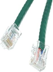 PcConnectTM CAT6 UTP Grey 100 Foot Bootless Ethernet Cable