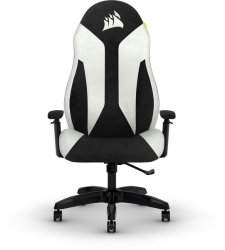 - TC60 Fabric Gaming Chair - White
