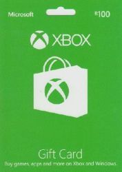 Microsoft Xbox R100 Live Gift Card