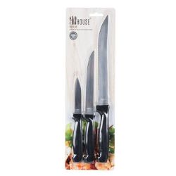 Kitchen Knife Set - Stainless Steel - Assorted Sizes - 3 Piece - 5 Pack