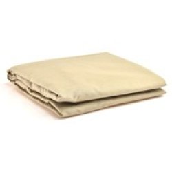 Cot Fitted Sheet Natural Standard