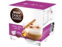 Nescafe Dolce Gusto Pods - Chai Tea - 16 Capsules Retail Box Out Of Box Failure Warranty