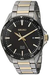 Seiko Men's Sport Watches Japanese-quartz Stainless-steel Strap Silver 19 Model: SNE485