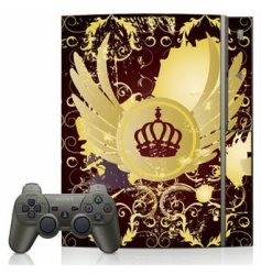 Royal Crown Skin For Sony Playstation 3 Console