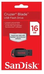 SanDisk Cruzer Blade 16GB USB 2.0 Flash Drive -
