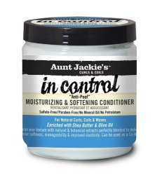 Aunt Jackie's In Control 9OZ - Anti-poof Moisturizing & Softening Conditioner