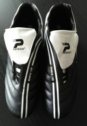 Patrick Black & White Soccer Boots Size 10