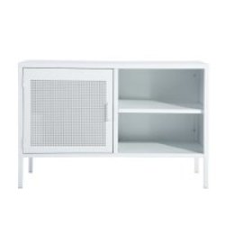 Basics Isaac Metal Cabinet - White