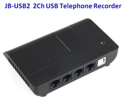 Pc Usb 2 Line Telephone Recording Box